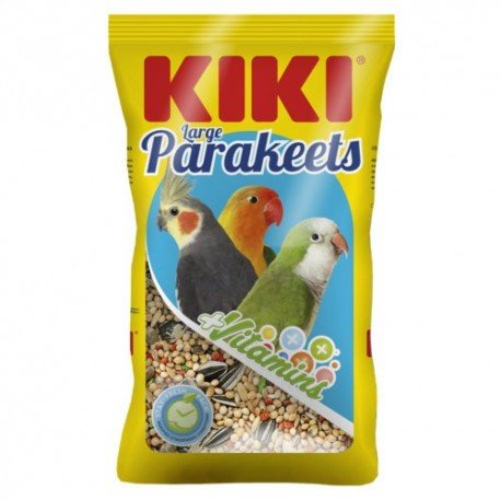 KIKI MIXTURA COTORRITAS, NINFAS Y AGAPORNIS 1KG