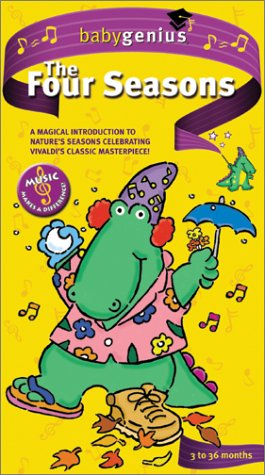 Preisvergleich Produktbild Baby Genius - The Four Seasons [VHS]