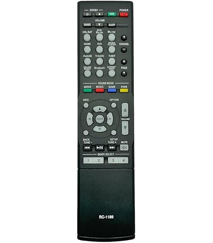 Telecomando Universale ALLIMITY RC-1120 Sostitutivo Per Denon AVR-1610, AVR-590 E Simili - 2
