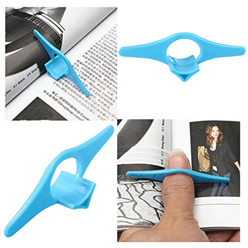 Dedo anillo marcadores de libro conveniente lectura herramienta papeler  a regalos