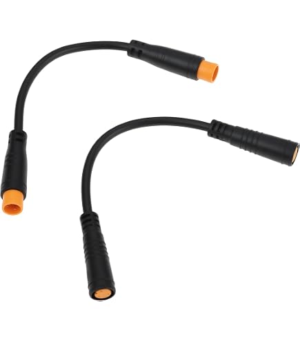 Câble D'extension 3 Broches EMagTech – Compatible Bafang BBS/BBSHD – Pour Poignée De Rotation, Frein Et Capteur De Vitesses – 41 Cm