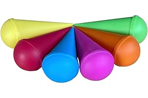 GMM Cenicero de playa de colores surtidos, ideal para viajes, de bolsillo, cónico, portátil, 1 unidad (naranja)