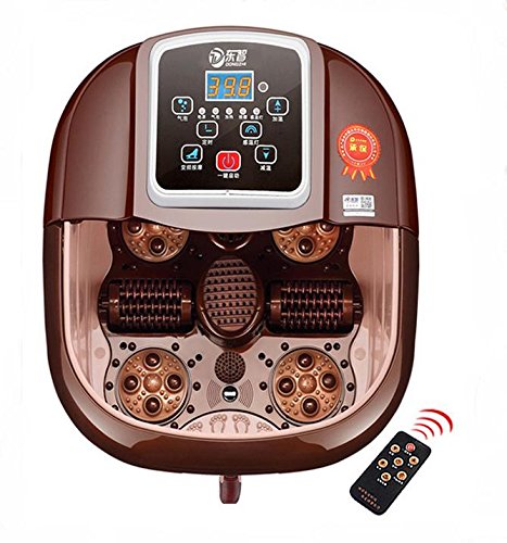 LCD Footbath automatische Massage Füße Drehscheibe Rolle mit Kunststoffsprudelmassage Fußbad Becken