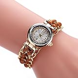 Classic Damen Armbanduhr, Paticess Damenuhr Strickseil Edelstahl Armband Strass Analoge Quartz Uhren für Frauen Mädchen