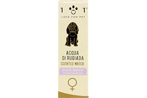 101 LOVE FOR PET 101 Profumo Acqua di Rugiada per Cani e Gatti - Profumo Spray, Rispetta la Sensibilità Olfattiva e Cutanea - Non Irrita Pelle e Mucose - Linea 101, 100ml