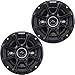 Kicker DSC65 (41DSC654) 6 1/2" D-Series Coaxial 2-Way Speaker With 1/2" Tweeter RS.7687.00