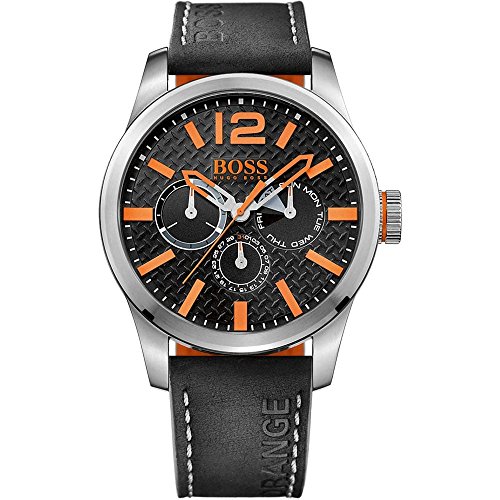BOSS Orange Herren-Armbanduhr PARIS Multieye Analog Quarz Leder 1513228 BOSS Orange Herren-Armbanduhr PARIS Multieye Analog Quarz Leder 1513228