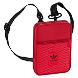  adidas Bolso Bandolera Rojo, Negro Talla:NS