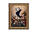 Produktbild EEKUY Europäisches klassisches Porträt, Porträt von Jesus Living Room Decorative Mural Oil Painting Wall Painting,A,90 * 120CM