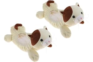 P Prettyia Ice Skate Blade Covers Guards for Hockey Skates, Figure Skates, and Ice Skates - Skating Soakers Protectors, one size fits most size from 28-36, Cat