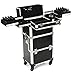 Urbanity Professional Large Aluminium Beauty Makeup Trolley Case Black Croc