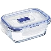Luminarc Pure Box Active Rectangular Airtight Container 12x9cm - 38cl Bicolor