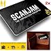 Produktbild CKB Ltd® 2x SCANJAM™ Kreditkarten Schutz schirmt RFID / NFC Signale von Kreditkarten passt in Geldbörse und Handtasche Brieftasche | Kreditkartenbetrug Schutz ID Theft Anti RFID Blocking 100% Schutz