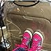 Gogogo Anti-dirty Auto Vehicle Car Seat Back Protector Cover Transparent Removable Hang Pad (Blue)