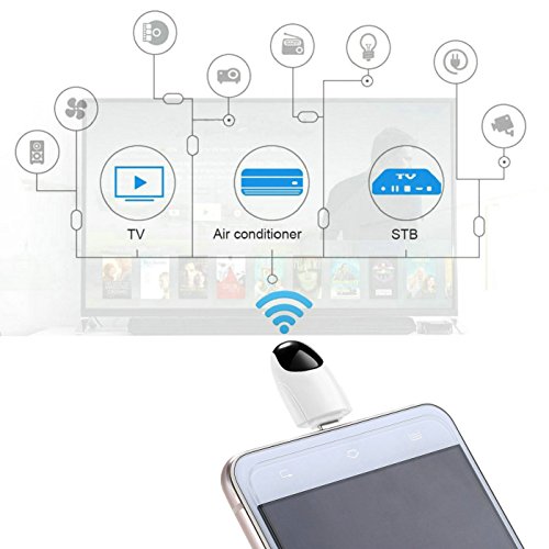 GuDoQi Universal IR GerÃ¤te Wlan Infrarot Fernbedienung Adapter FÃ¼r Android Smartphone (USB Type-C)