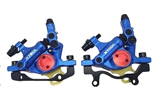 NYK Zoom - Pinzas de freno de disco hidráulico para bicicleta de montaña delantera y trasera