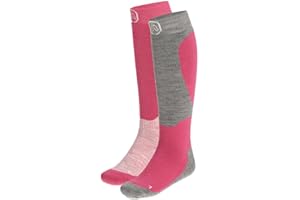 Lieblingsstrumpf24 by Koronowski 2 Paar Ski Thermo Kniestrümpfe Kinder Innenfrottee Winterware mit Wolle Oeko-tex Standard 100