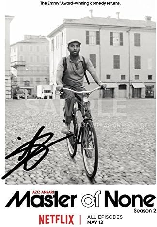 5 Star Prints Master of None Poster Photo 12x8 Signed PP Aziz Ansari Autograph Print Gift Collectible