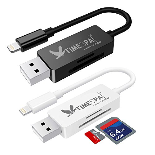 ATIMESPAL Trail und Wild-Kamera-Viewer für iPhone iPad SDHC/micro SD Kartenleser für die Jagd und Wild-Kamera-Kartenleser - 3
