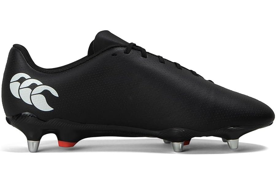 Canterbury Unisex Speed Raze Soft Ground Rugby Boots, Black, 11 UK