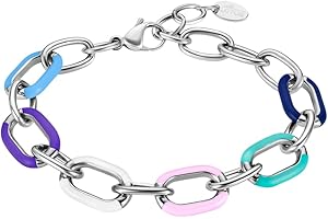 LOTUS STYLE Pulsera Mujer Tropical Vibes Acero inoxidable 316l 215.00 mm - Resistencia al Agua