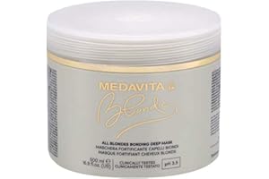 Medavita Blondie All Blondes Bonding Deep Mask 500ml - maschera rimpolpante per tutti i capelli biondi