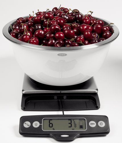 OXO Good Grips Lebensmittelwaage mit abziehbarer Anzeige für 5 kg - 8