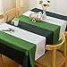 Produktbild AGECC Tischdecke Tischdecke Gestreift Rechteckige Tischdecke Kunst Einfache Moderne Wohnzimmer Platz Haushalt Esstisch Tischdecke T-100 * 140 cm