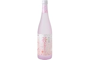 黄桜 Kizakura "Hana Kizakura" – Leichter, süßer Junmai Ginjo Sake – Original japanischer Sake – 12 % Alkoholgehalt – 1 x 720 ml