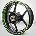 Produktbild Glanz Hellgrün Motorrad Motorradfelge Decal Accessory Aufkleber für Kawasaki Z1000sx