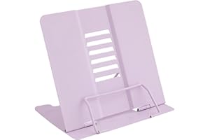 ‎GEOYIEN Geoyien Buchständer, Leseständer, Buchständer kinder, Multifunktionales Metall-Lesegestell, verstellbarer Winkel, richtige Sitzhaltung und weniger Ermüdung für Büro Schule Bibliothek Zuhause