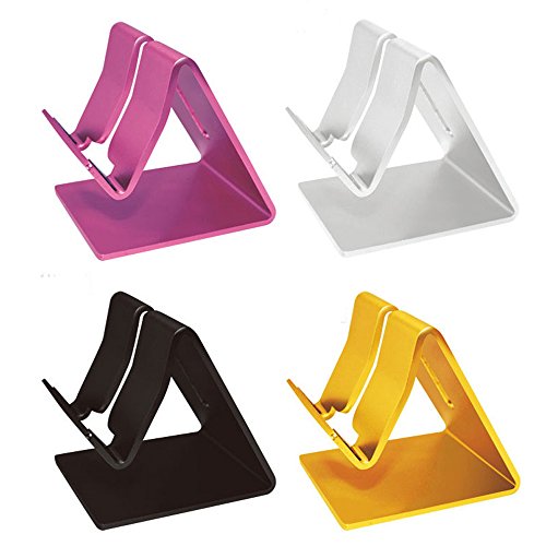 Luniquz iPad Ständer Aluminiumlegierung-Tischplattenhalter Tisch Halterung Tablet-Ständer für iPad/Handy/E-Reader/GPS – schwarz - 8