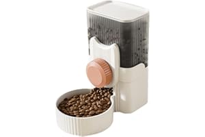 FULENYI Automatic Food Dispenser 1000ml for Small Pet, Ideal for Rabbits, Ferrets, Cats, Birds