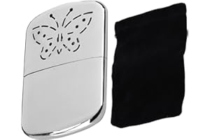 ‎EJOYOUS Peacock Hakkin Handwärmer, Taschenofen Benzin Taschenwärmer Warmer Taschenhandwärmer Zinklegierung Tragbare 20 Stunde Warmmer Indoor Outdoor Small Heizung
