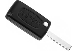 OBEST 3 Botones Carcasa para Llave de Coche, Mando a Distancia, Controles Remotos Accesorios de Coche