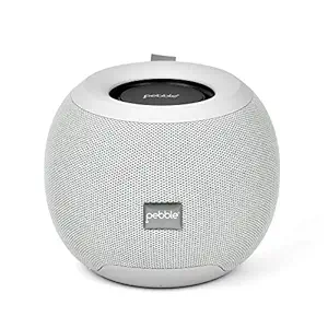 Pebble Dome Heavy Bass 5W Bluetooth Speaker (Grey)