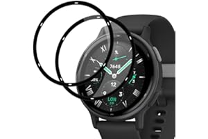 DEVGOED [2 Stück] für Folie Garmin Vivoactive 5 Weich TPU Glasschutzfolie, Zero Bubble Displayschutz Garmin Vivoactive 5 Schutzfolie, Hohe Auflösung Ultrabeständig Displayfolie Garmin Vivoactive 5 Panzerfolie