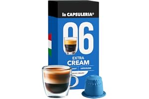 Capsuleria - Kaffe EXTRA CREAM (100 Kapslar) Kompatibel med Nespresso - superkrämig