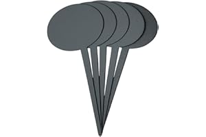 SECURIT - Set Da 5 Etichette Silhouette Bolla - Per Pennarelli a Gesso Liquido - Per Caffè, Ristoranti, Bar, Negozi - 18x8,1x0,1cm - 1 Pennarello Incluso