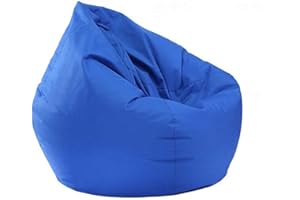 BriskyM Pouf per Bambini e Adulti, Imbottita, Impermeabile, per Interni ed Esterni Sedia da Gioco e Sedia da Giardino, Senza Imbottitura