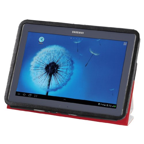 Hama Portfolio Flipcase für Samsung Galaxy Note 10.1 rot/schwarz - 3