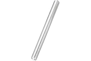 sourcing map Fully Threaded Rod, M12 x 1mm Pitch 304 Stainless Steel Right Hand Fine Threads Studs, 100mm/4" Long Threaded Screw Rods Fasteners for Anchors Bolts Hangers Clamps U Bolts