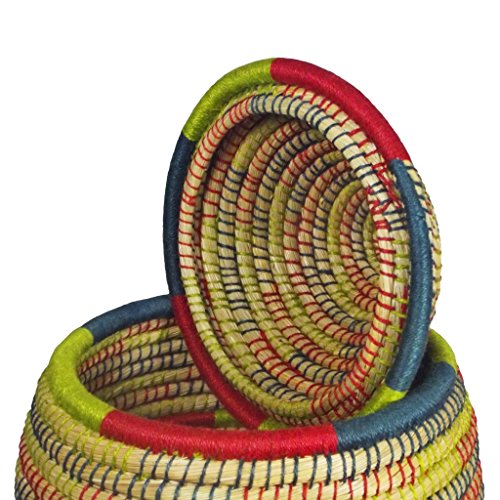 ZIPFEL – DER AUFBEWAHRUNGSKORB MIT DECKEL – KAISAGRAS HANDARBEIT – FAIR TRADE - 4