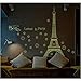 Produktbild Meaosy Diy Paris Turm In Der Nacht Leuchtende Wand Aufkleber Home Decor Wohnzimmer Wand Dekor Decals Kunst Wandbilder Im Dunkeln Leuchten