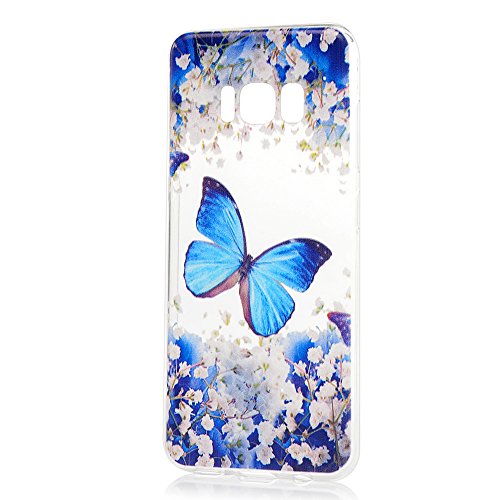 Lanveni Samsung Galaxy S8 H  lle  Handyh  lle Samsung S8 Case Etui Protective Case Cover TPU Silikon Schutzh  lle Bumper Handytasche TPU-Bumper Weiche