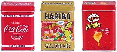 Tanner 566" Coca Cola/Haribo/Pringels Metal Cans Set