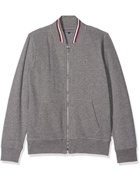Tommy Hilfiger Jungen Sweatshirt Ame Tommy Zipthru Hwk L/S