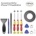 Produktbild Xlhama Professional Reparaturwerkzeugsatz mit magnetischen Schraubendreher Werkzeuge Set öffnende Pry Tool Set für iPhone 4/4S/5/5C/5S/6/6 Plus/6/6S Plus/7/7 Plus/Samsung Galaxy 6/S5/S4/S3/Sony