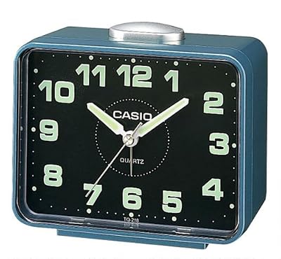 Casio - TQ-218-2EF - Réveil - Quartz Analogique - Alarme répétitive