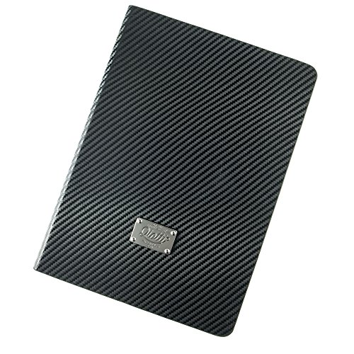 QIOTTI Book Slim Look Case für Apple iPad Air Carbon